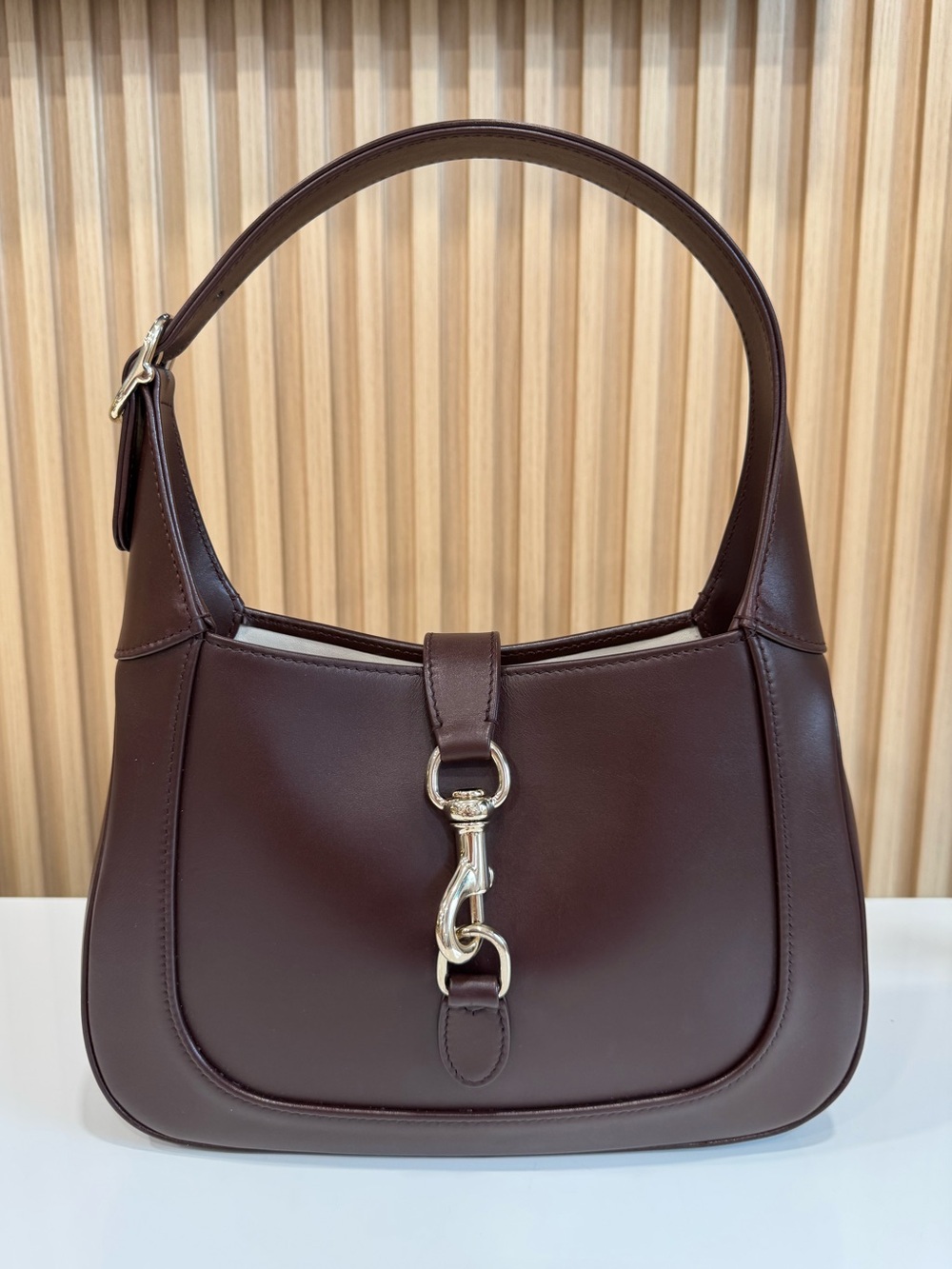 GUCCI Jackie 1961 leather shoulder bag
